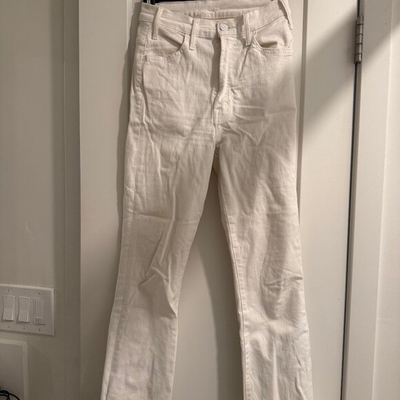 MOTHER White Jeans - Picture 1 of 2